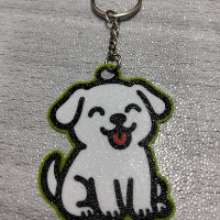 Dog Keychain